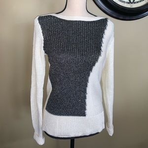 Cream Calvin Klein sweater